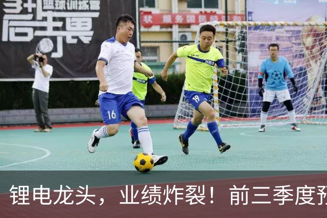 锂电龙头，业绩炸裂！前三季度预盈超51亿元，激增超27倍